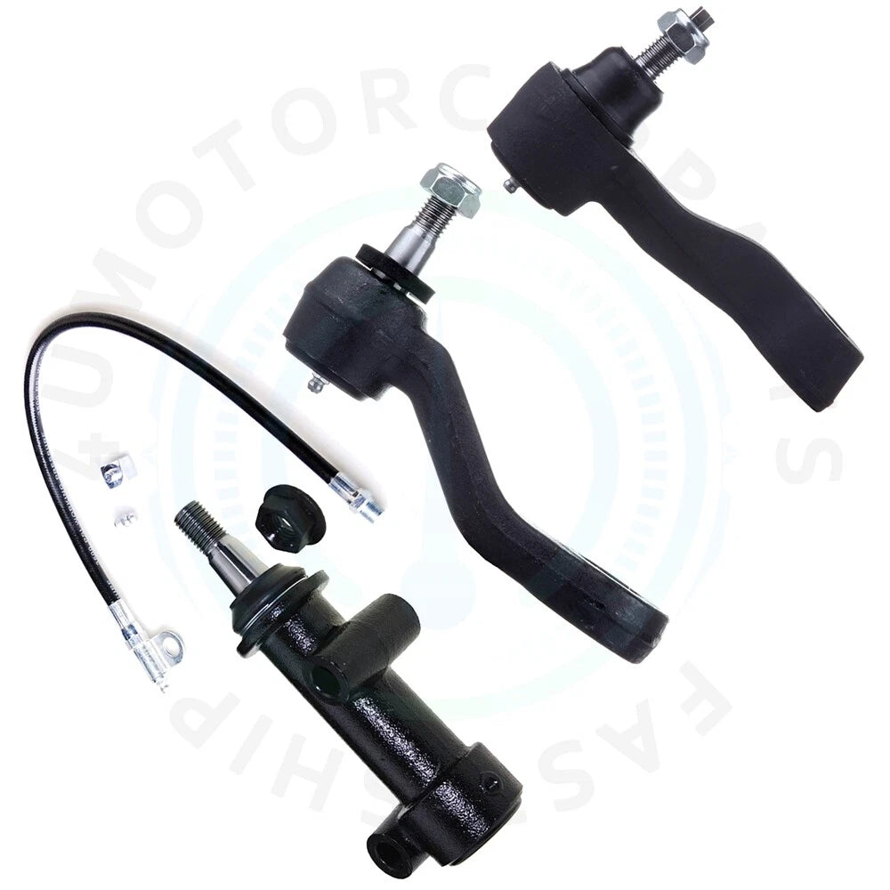 Set of 3 Front Pitman Arm Idler Arm Bracket for Chevrolet Avalanche 2500 (2002–2006)