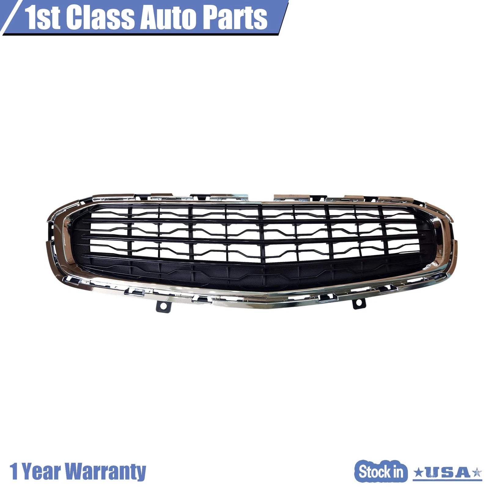 Front Lower Grille with Chrome Trim for Chevrolet Cruze (2015-2016)