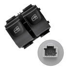 ABS Plastic Window Switch for Renault Clio (2012–2016) 254118032R