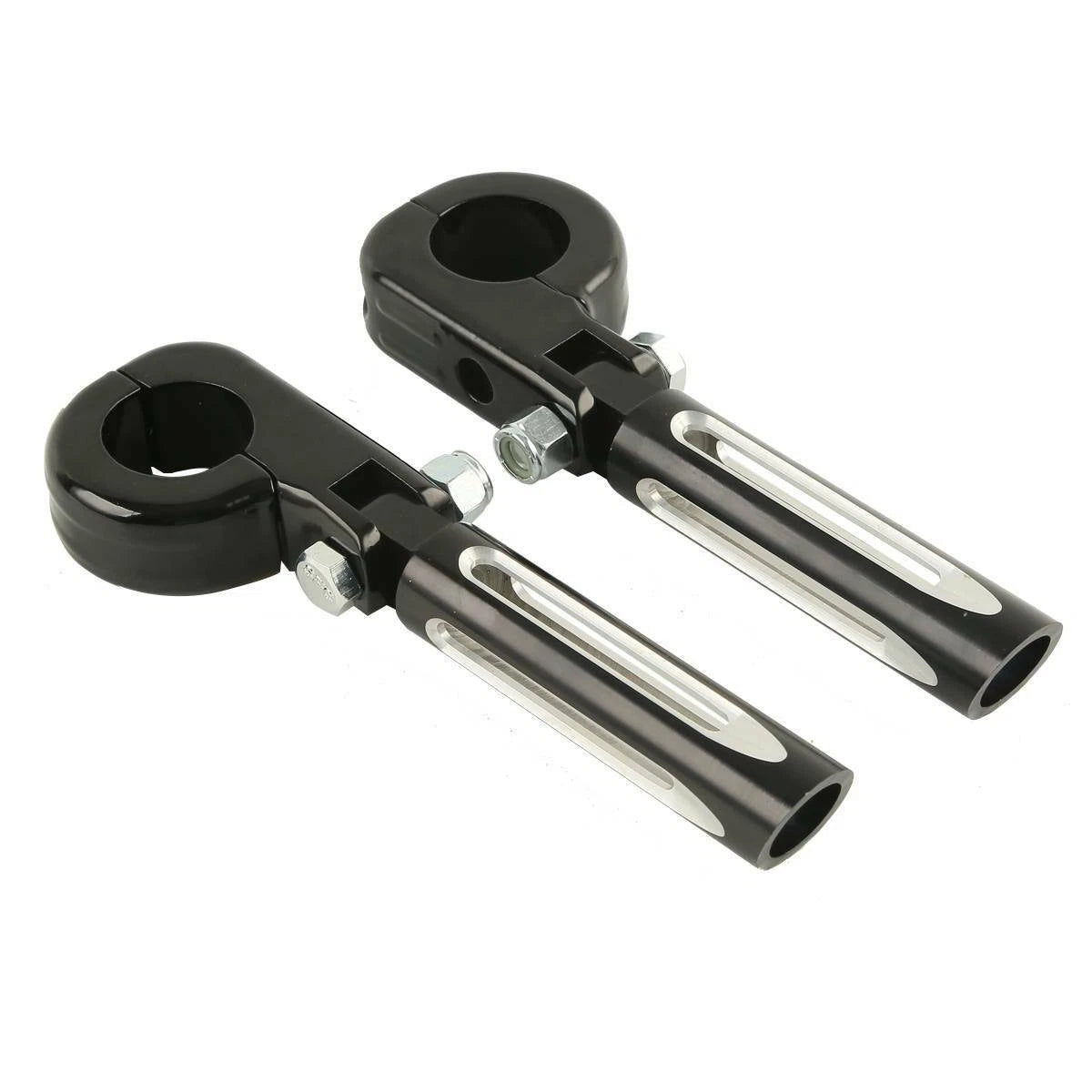 1 1/4" Highway Bar Engine Guard Footpeg Mount for Harley Touring