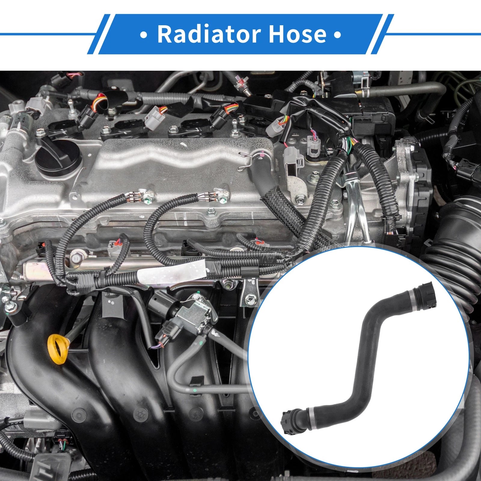 Radiator Hose for BMW 5 Touring F11 525d xDrive (2013–2017) No. 17127809821
