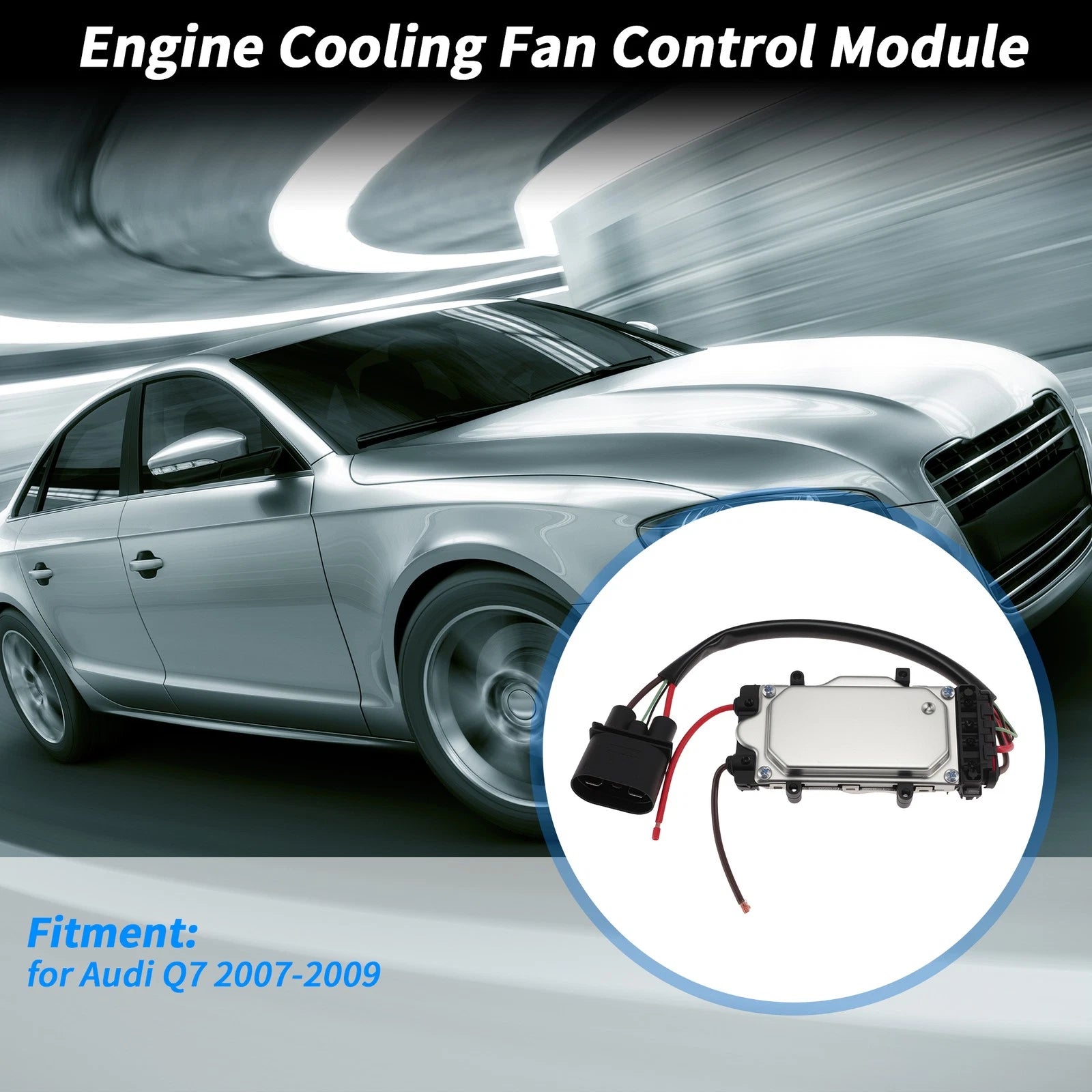 Engine Cooling Fan Control Module No.1137328535 for Audi Q7 (2007–2009)