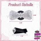 Bling Handbag Heart Shaped Auto Air Conditioning Clip Charm Set (Combo)