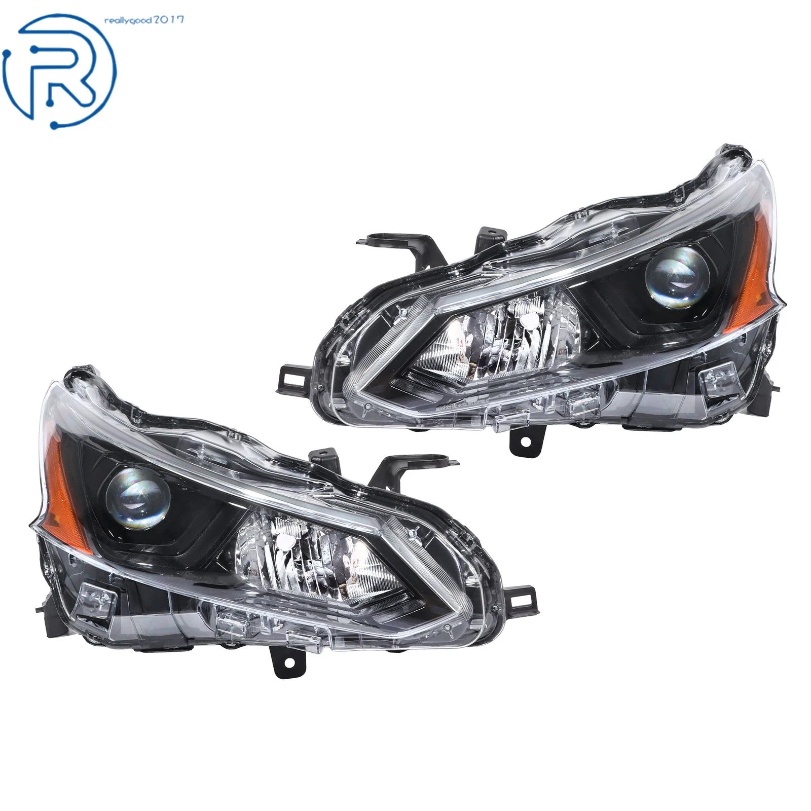 Pair of Halogen Headlights for Nissan Altima (2022) 260606CA0B 260106CA0B