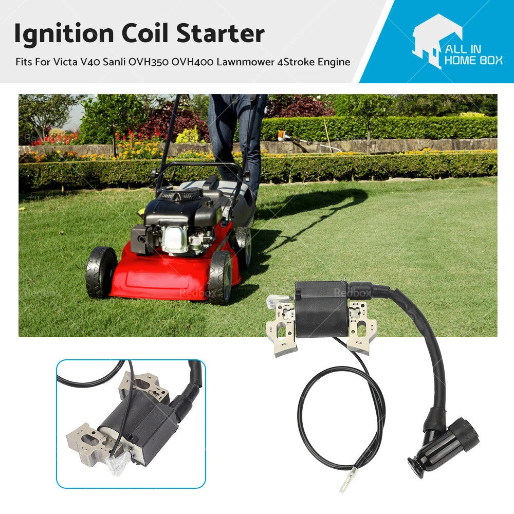 Ignition Coil for Victa V40, Sanli OVH350, OVH400 (4-Stroke)