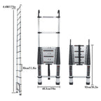 Telescoping Aluminum Ladder 14.5FT for Automotive Use