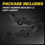 Front Bumper Cover Support Brackets for Chevy Silverado 1500 (2019–2023) Pair