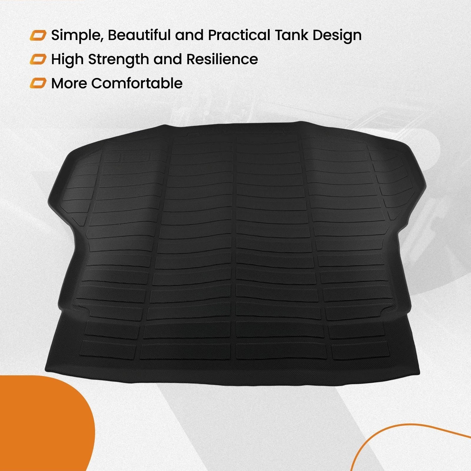 Custom Cargo Liner for Hyundai Elantra (2021-2024) TPE Black Mat