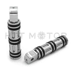 Chrome Edge Cut Footpeg for Honda VT1300 (2010–2016), Shadow 1100 (1995–1999), Magna 750 (1996–2004)