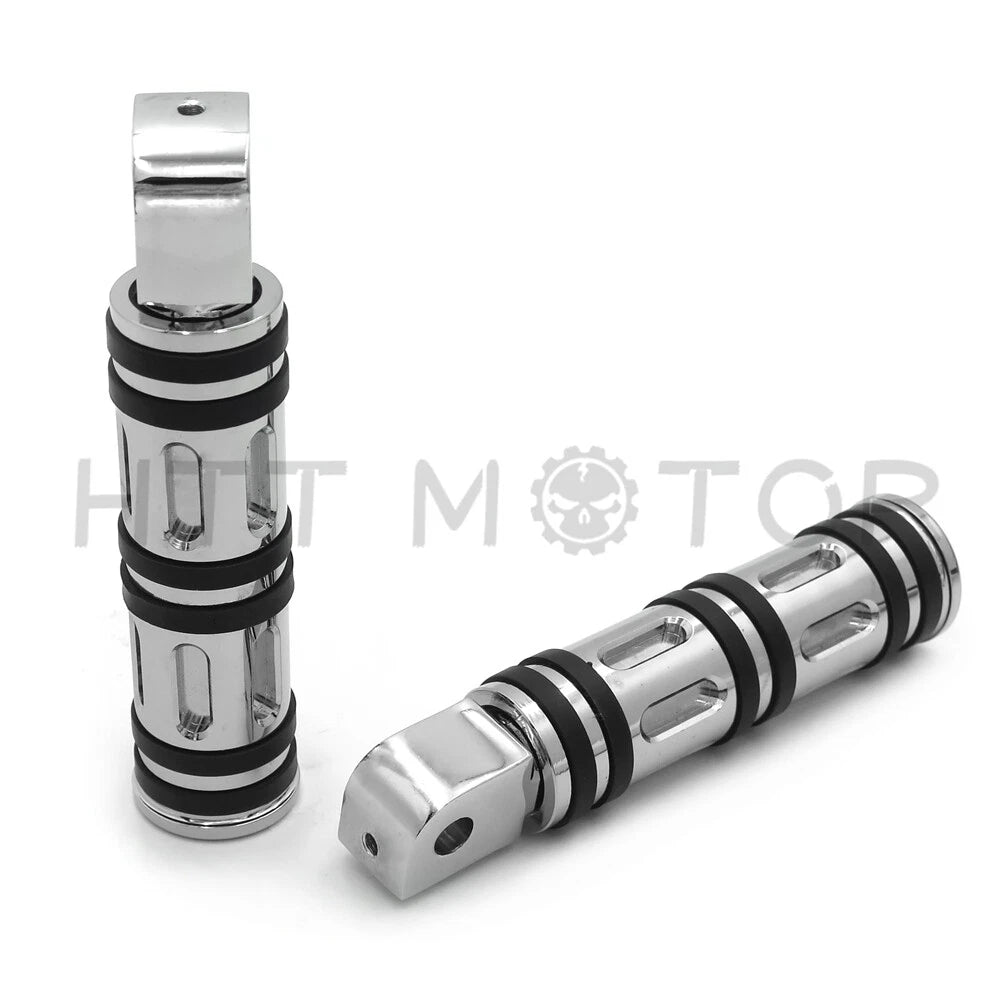 Chrome Edge Cut Footpeg for Honda VT1300 (2010–2016), Shadow 1100 (1995–1999), Magna 750 (1996–2004)