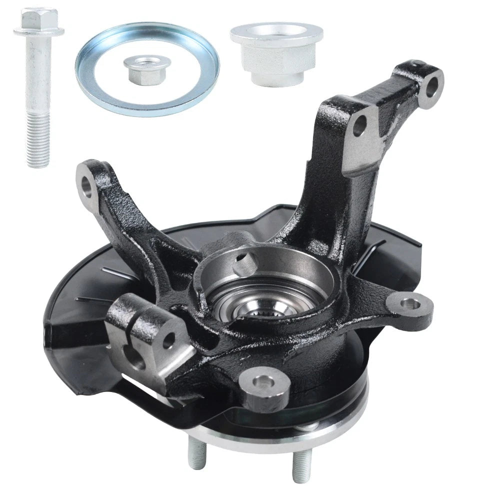 Front Left Steering Knuckle & Hub Bearing Assembly for Kia Soul (2014–2016)