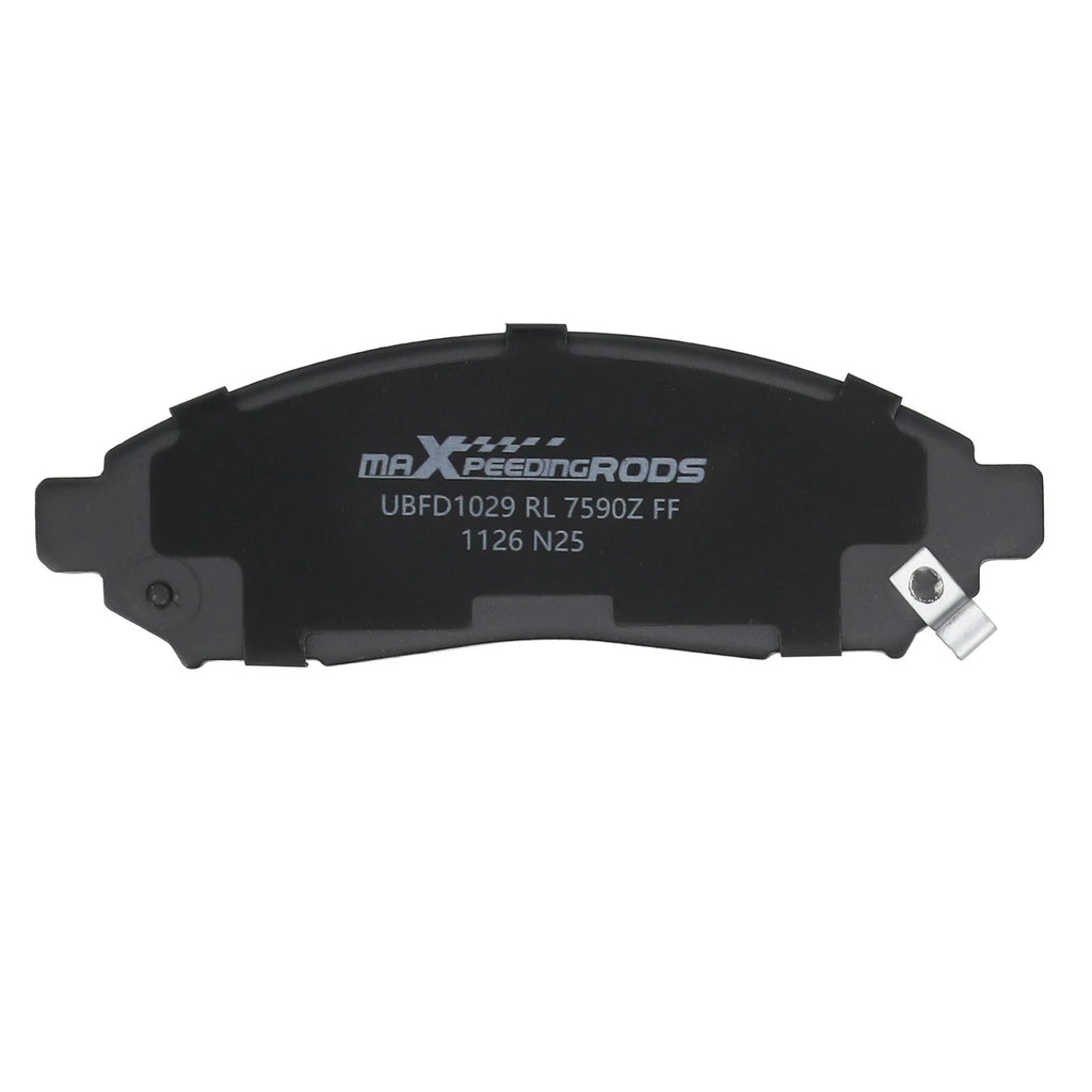 Front Ceramic Brake Pads Kit for Nissan Frontier/Xterra (2005–2020)