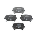 Set of 4 Hella Rear Brake Pads for Audi A3 A4 A6 Quattro Golf GTI Jetta Passat Tiguan