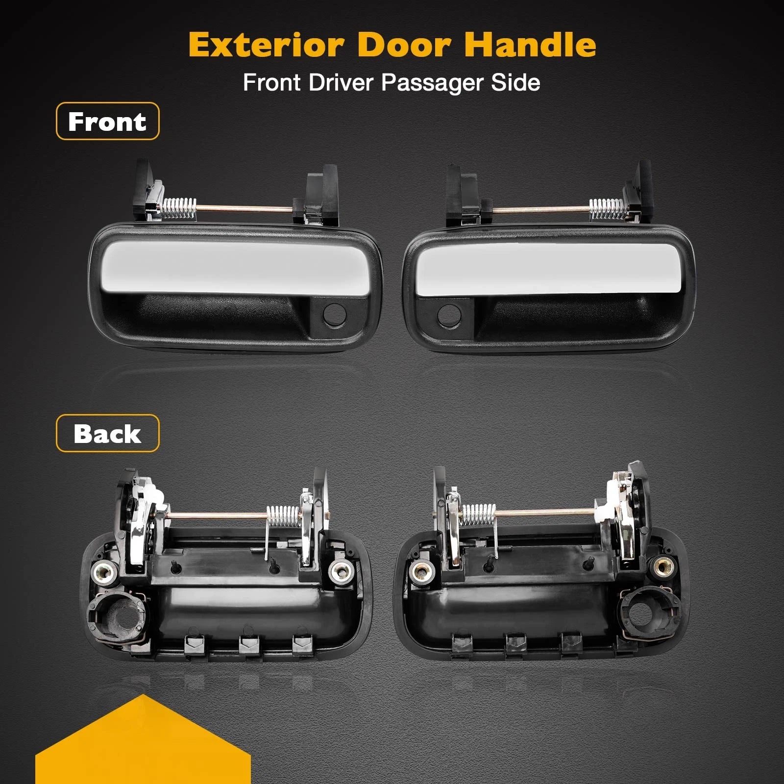 Outside Exterior Door Handle Kit for Toyota Pickup 4Runner (1989–1995) 6922089111