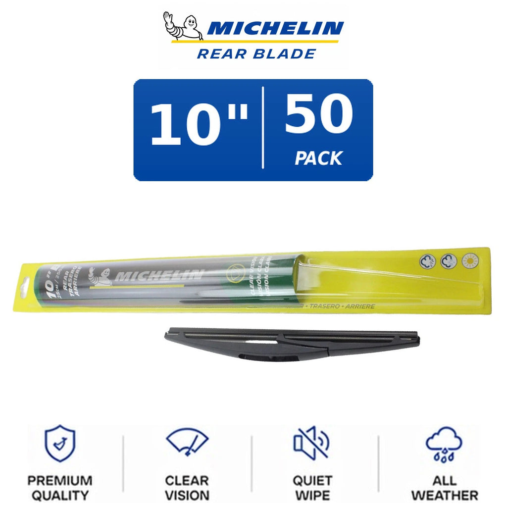 Set of 2 Michelin Rear Wiper Blades for Curved-Fit Vehicles (50-Pack)