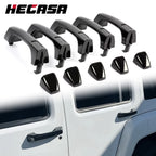 Set of 5 Black Exterior Door Handles for Hummer H3 H3T (2006–2010)