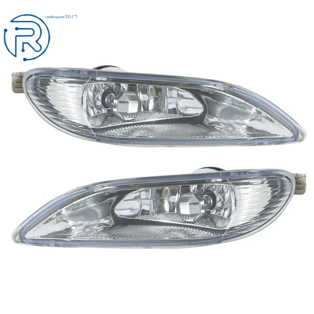 Set of 2 Fog Lights for Toyota Corolla (2002–2004) Clear