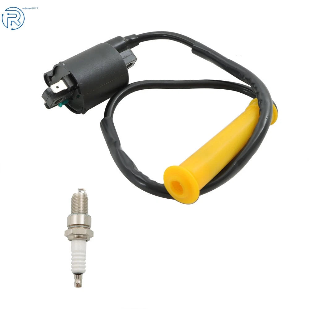 Ignition Coil + Spark Plug for Honda Rancher 420 TRX420 (2007–2013) 30510-HP5-601