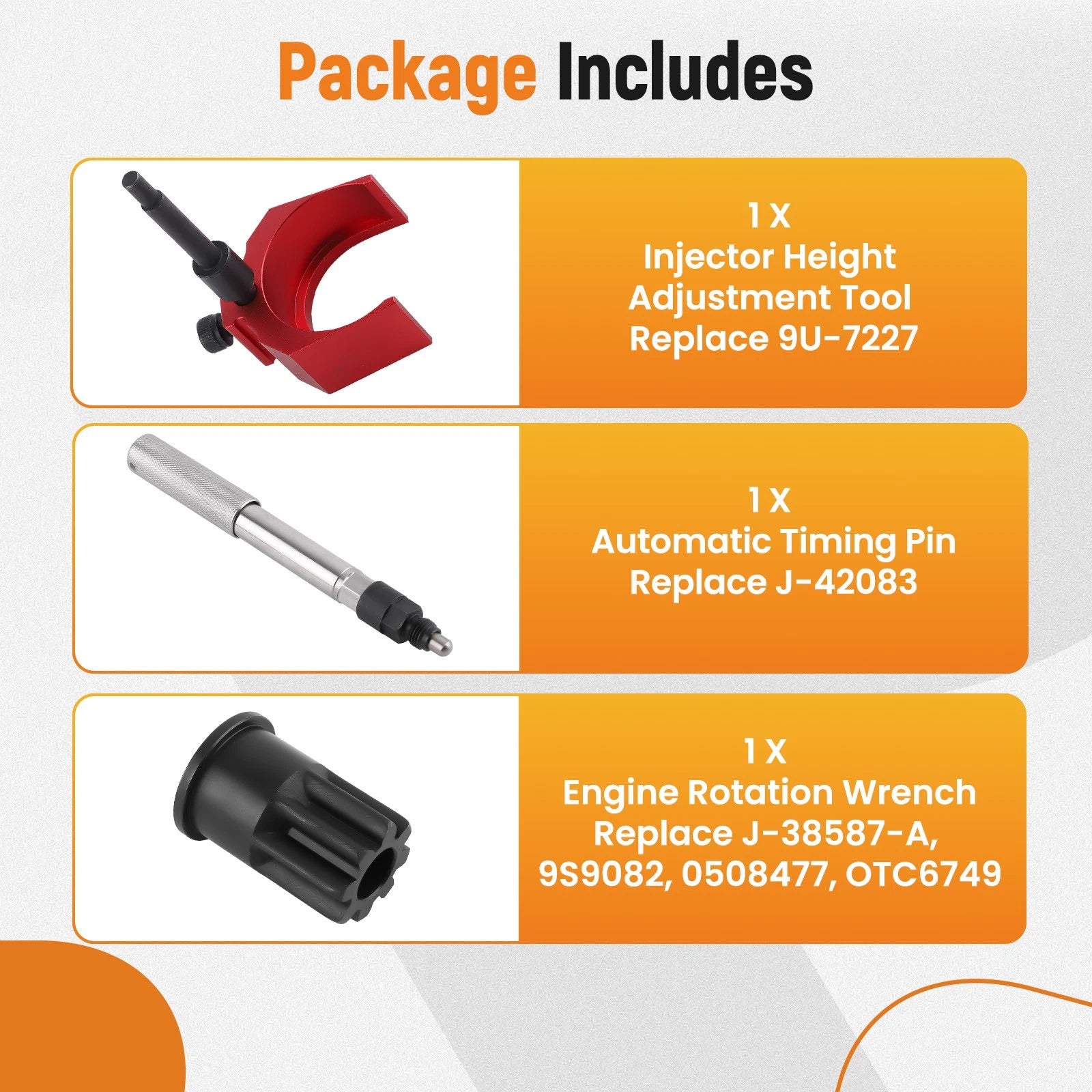 Injector Height Gauge Tool for CAT C7 C9 C11 C13 C15 C16 (J-42083)
