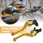 Brake Clutch Levers for Honda CBR300R (2016–2019) 1 Pair Gold Aluminum Alloy
