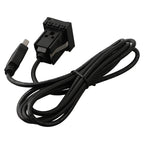 USB Dual USB Extension with Dust Cover