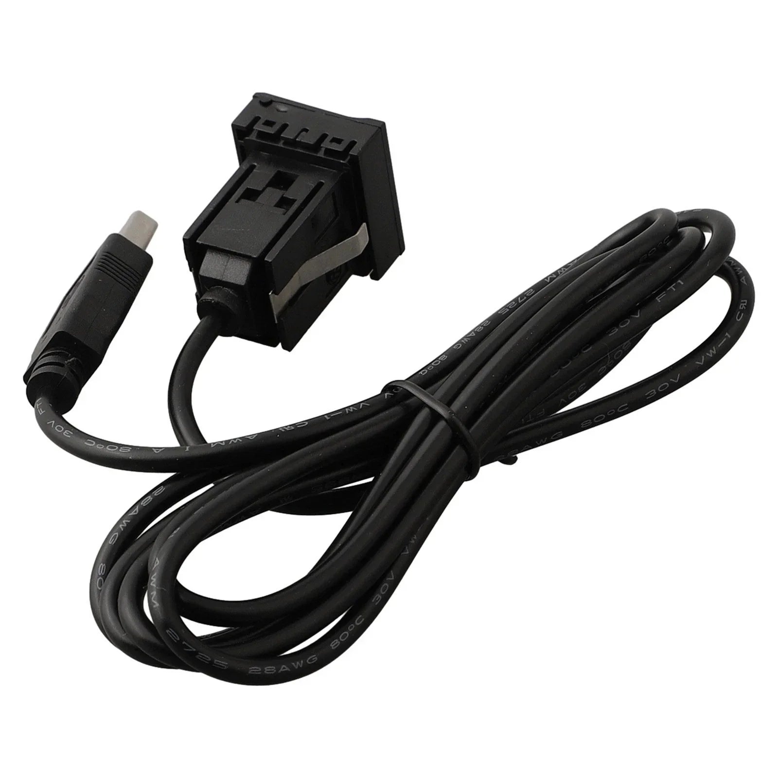 USB Dual USB Extension with Dust Cover