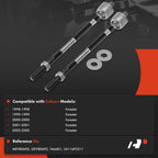 2X Front Inner Side Tie Rod End for Subaru Forester (1998-2002)