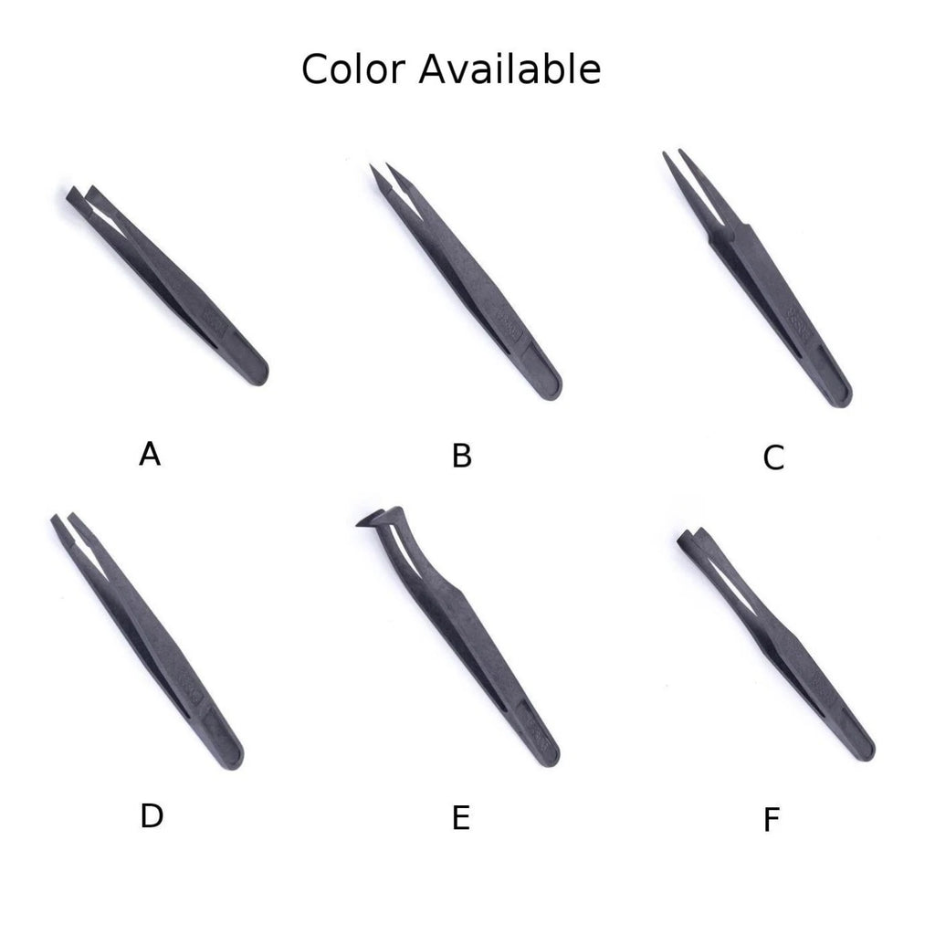 Anti-Static Carbon Tweezers for Precision Maintenance Tool