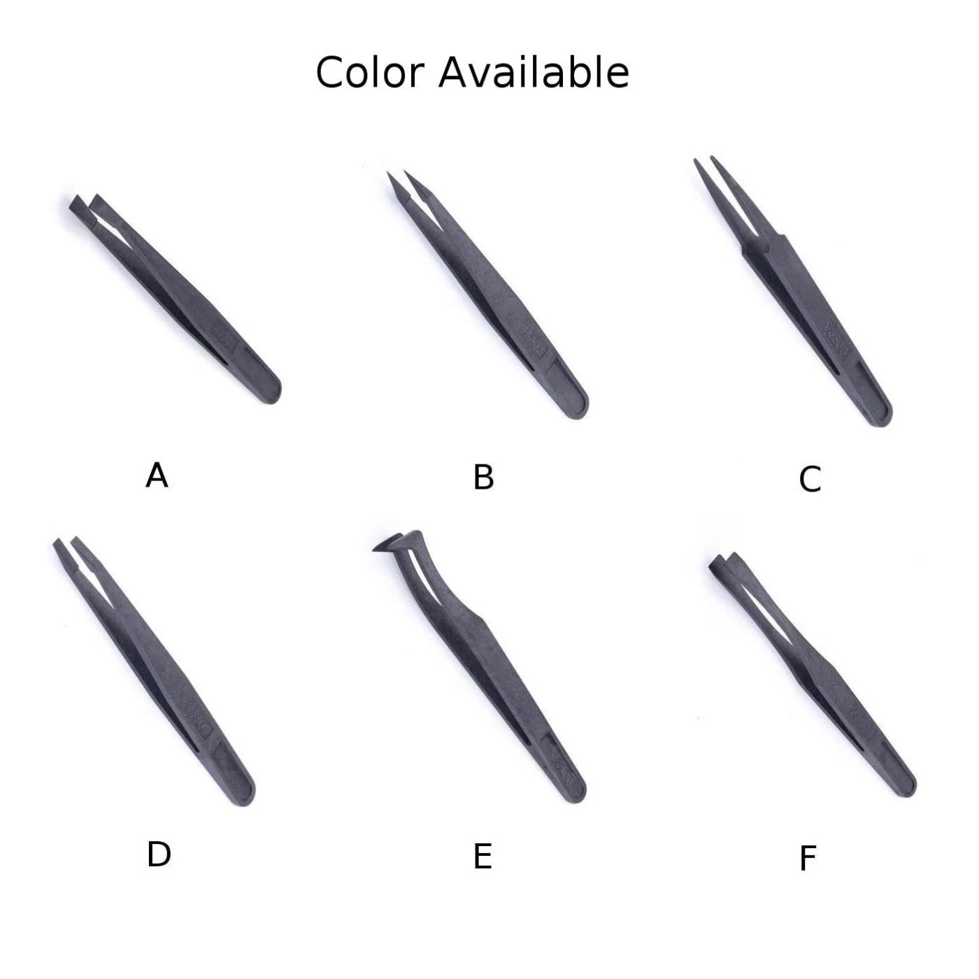 Anti-Static Carbon Tweezers for Precision Maintenance Tool