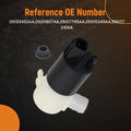 Windshield Washer Pump for Chrysler Dodge Ford Fusion F-150 Lincoln (w/Grommet)