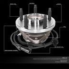Front Left or Right Wheel Bearing & Hub for Explorer Sport Trac Ranger (1995–2010)