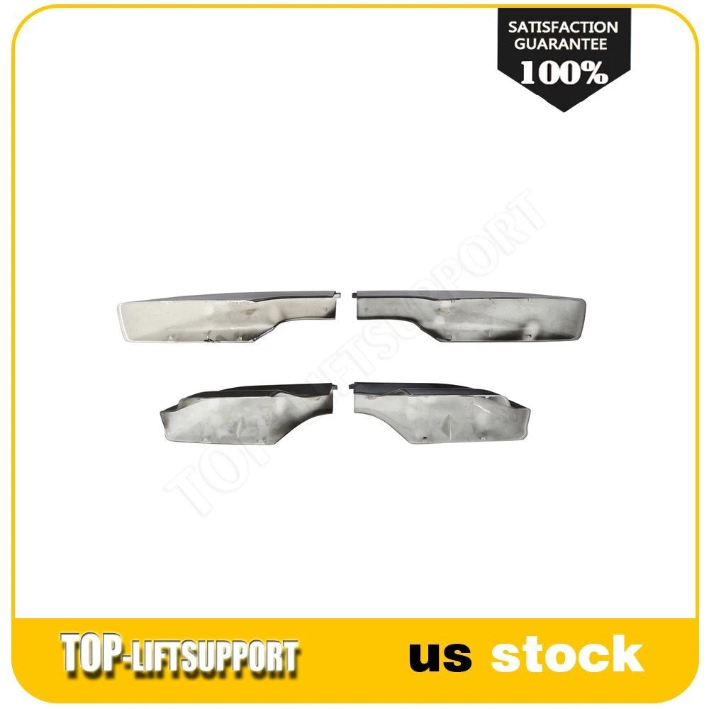 Roof Rack Rail End Shells for Toyota RAV4 (2006–2012) - Black Cover