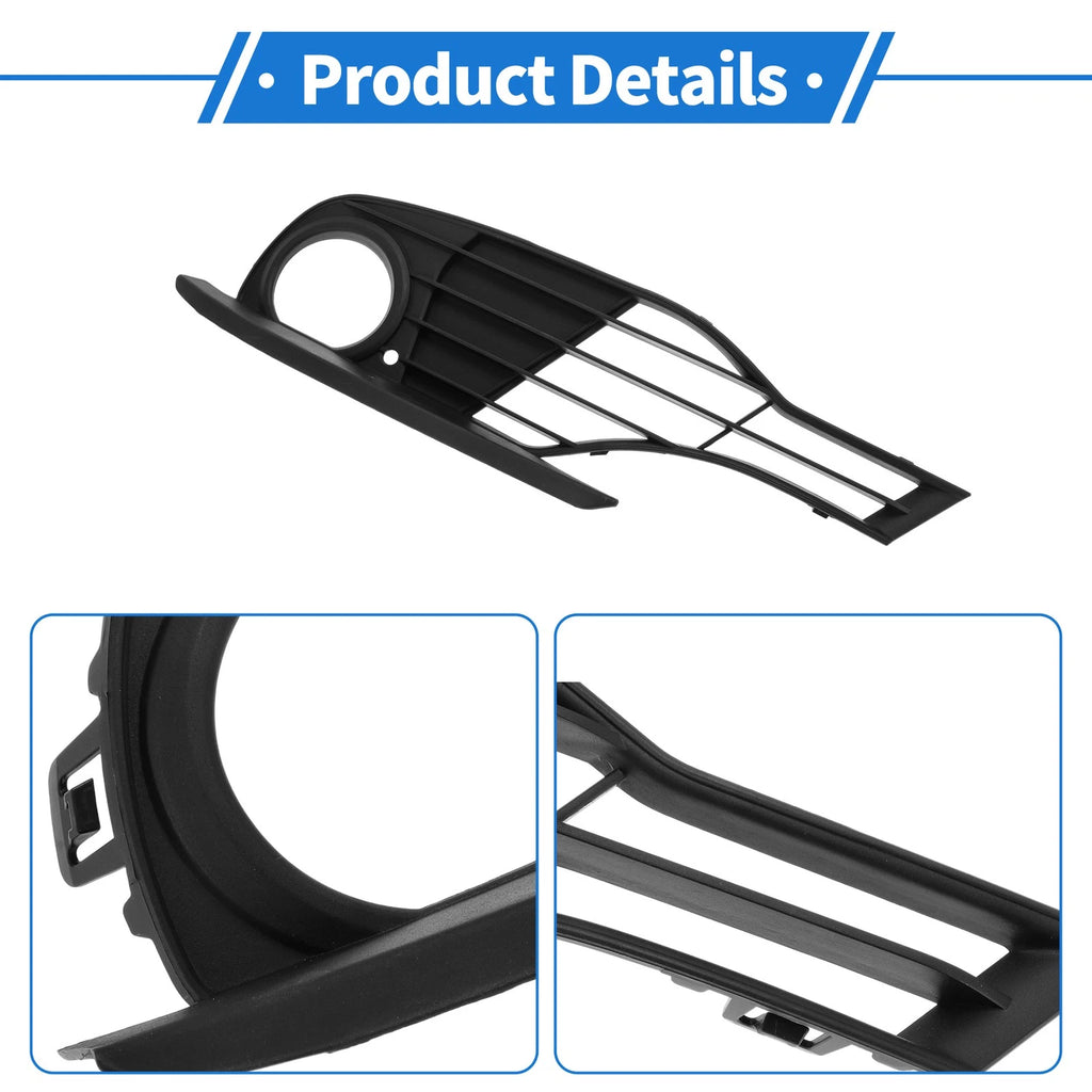 Fog Light Grill No. 51117255369/BM1038129 for BMW 328i (2012–2015) Black ABS