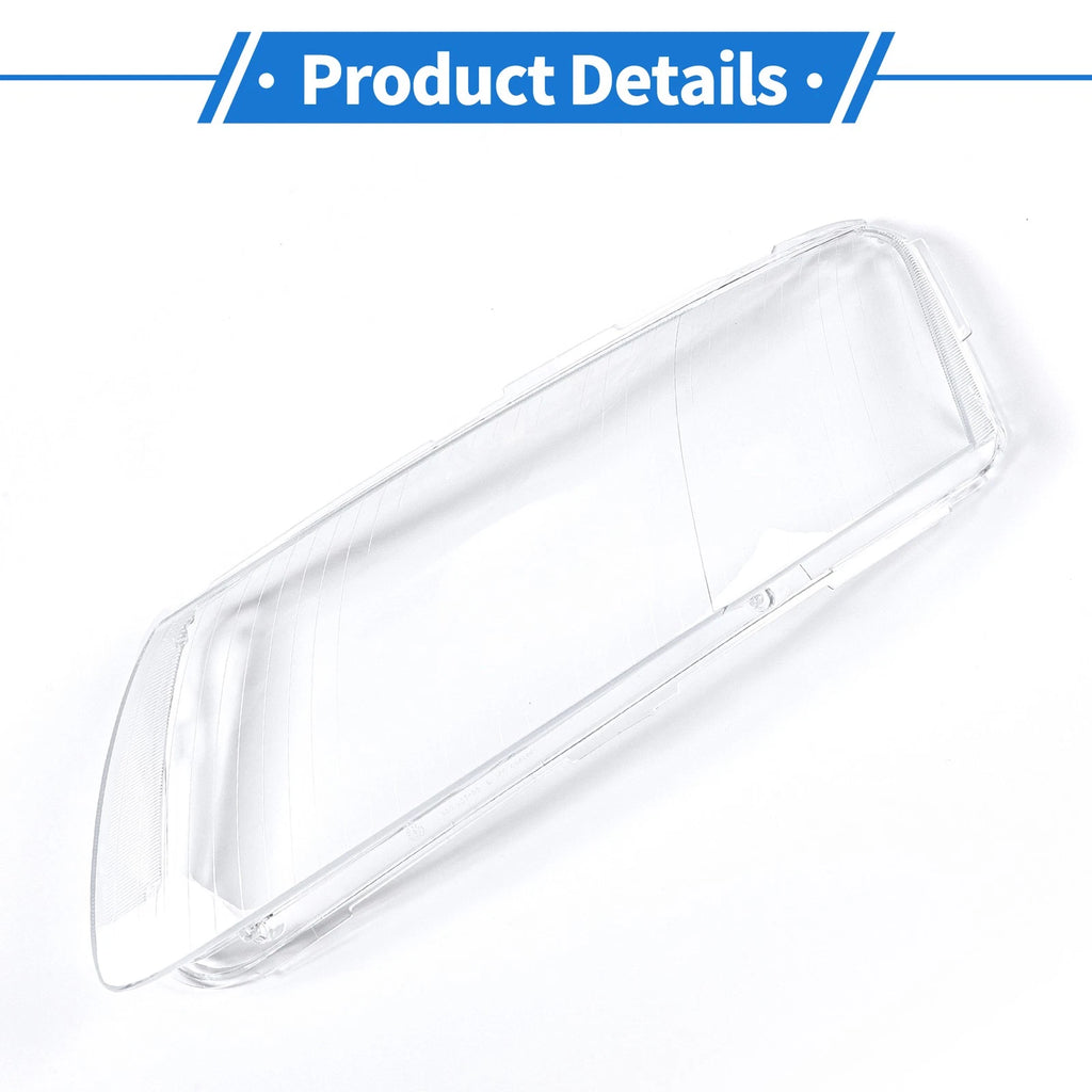 1 Pc Headlight Lens Cover for Audi A6 (2006–2011) Clear