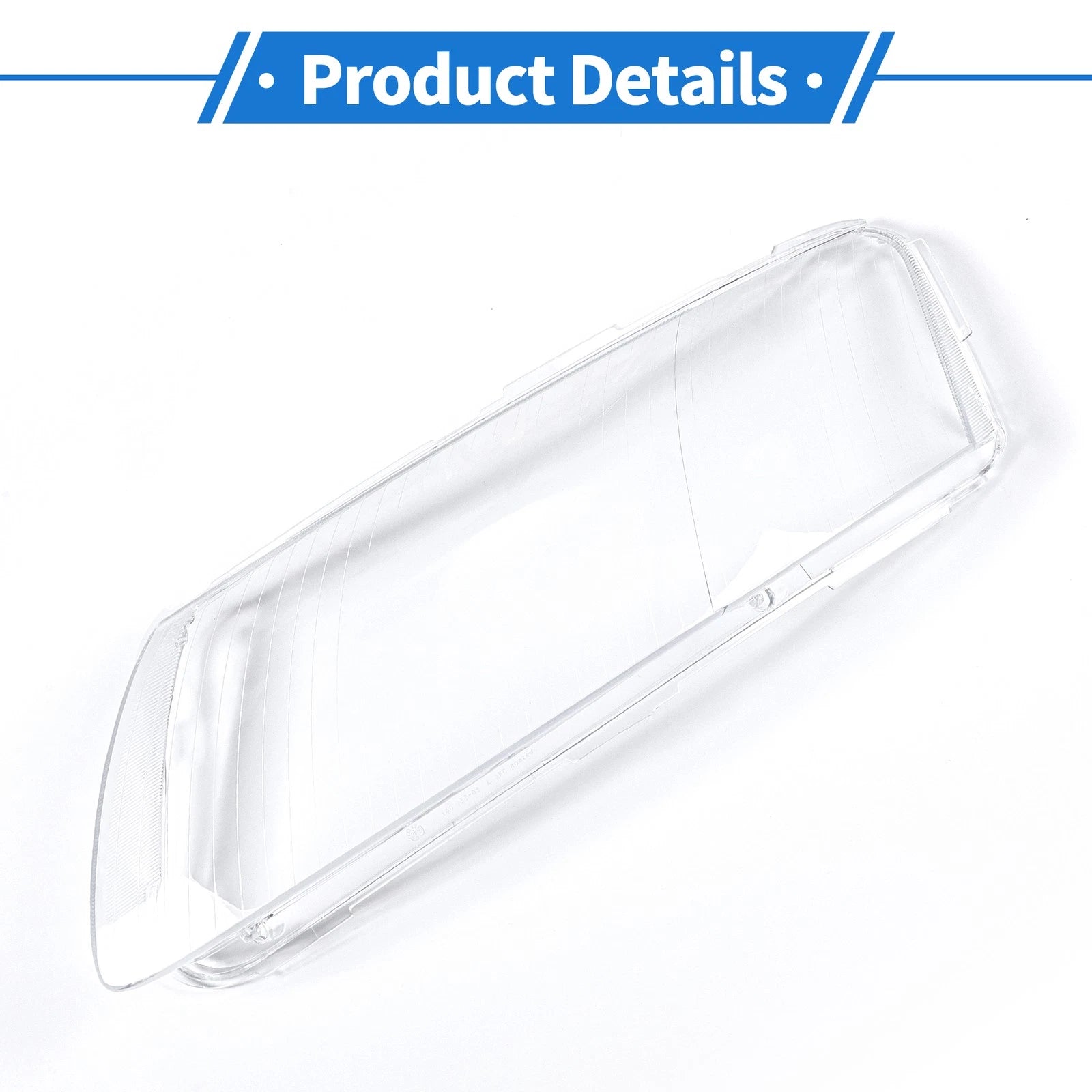 1 Pc Headlight Lens Cover for Audi A6 (2006–2011) Clear