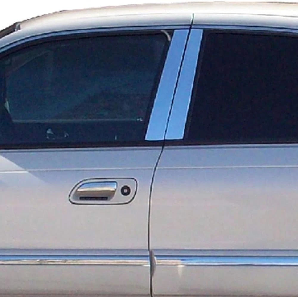 Luxury Stainless Steel Pillar Posts 4pc for Lincoln Continental (1995–2004)