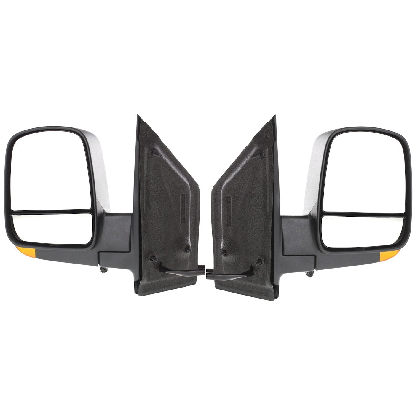 Set of 2 Heated Mirrors for Chevy Savana GMC 3500