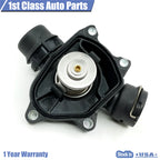 Engine Thermostat with Housing for BMW 328i 128i Z4 X3 X5 335i (1999–2015)