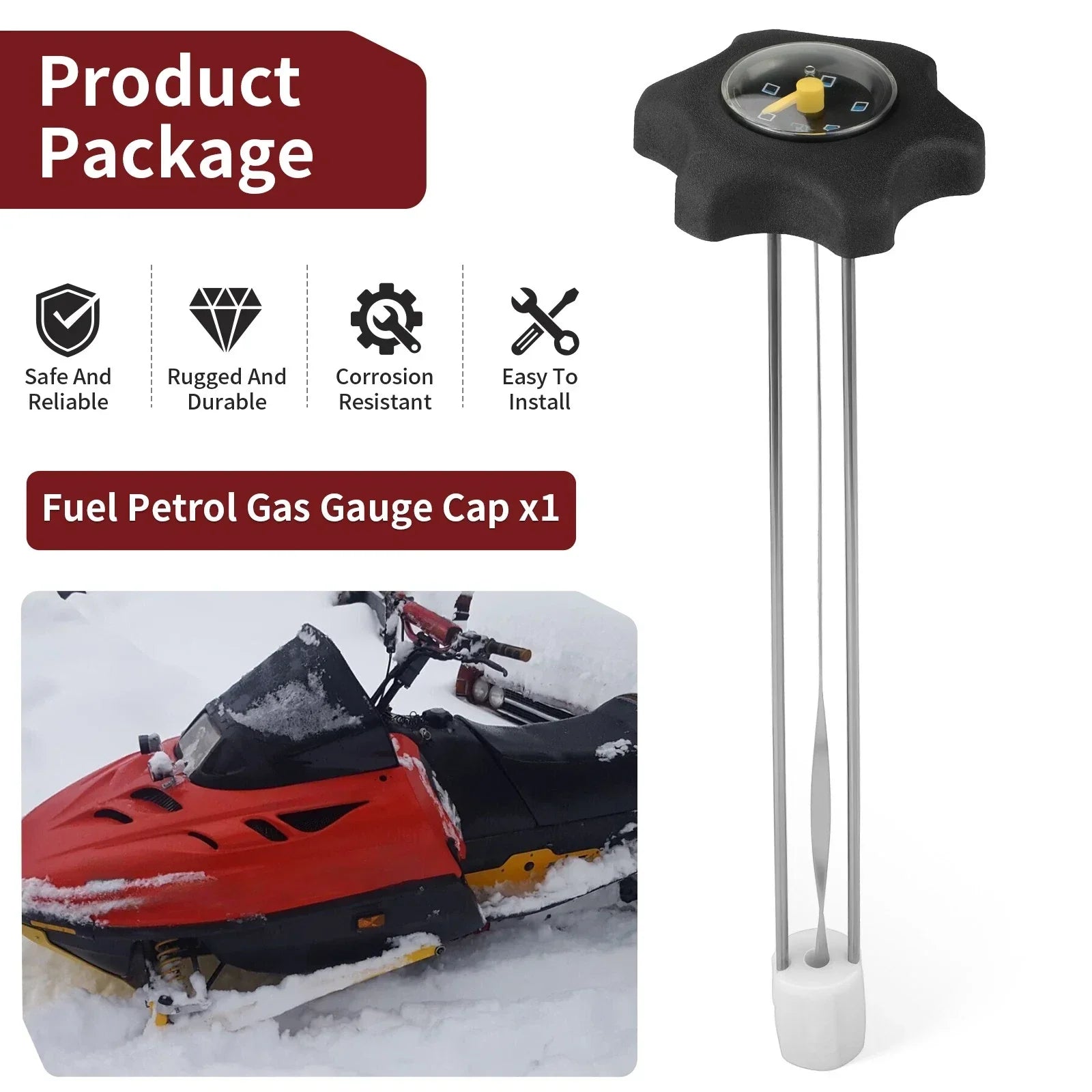 Gas Cap Gauge for Ski-Doo Legend