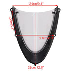 Headlight Fairing Windshield for Aprilia RS 660 (2020–2024) Matt Black + Clear