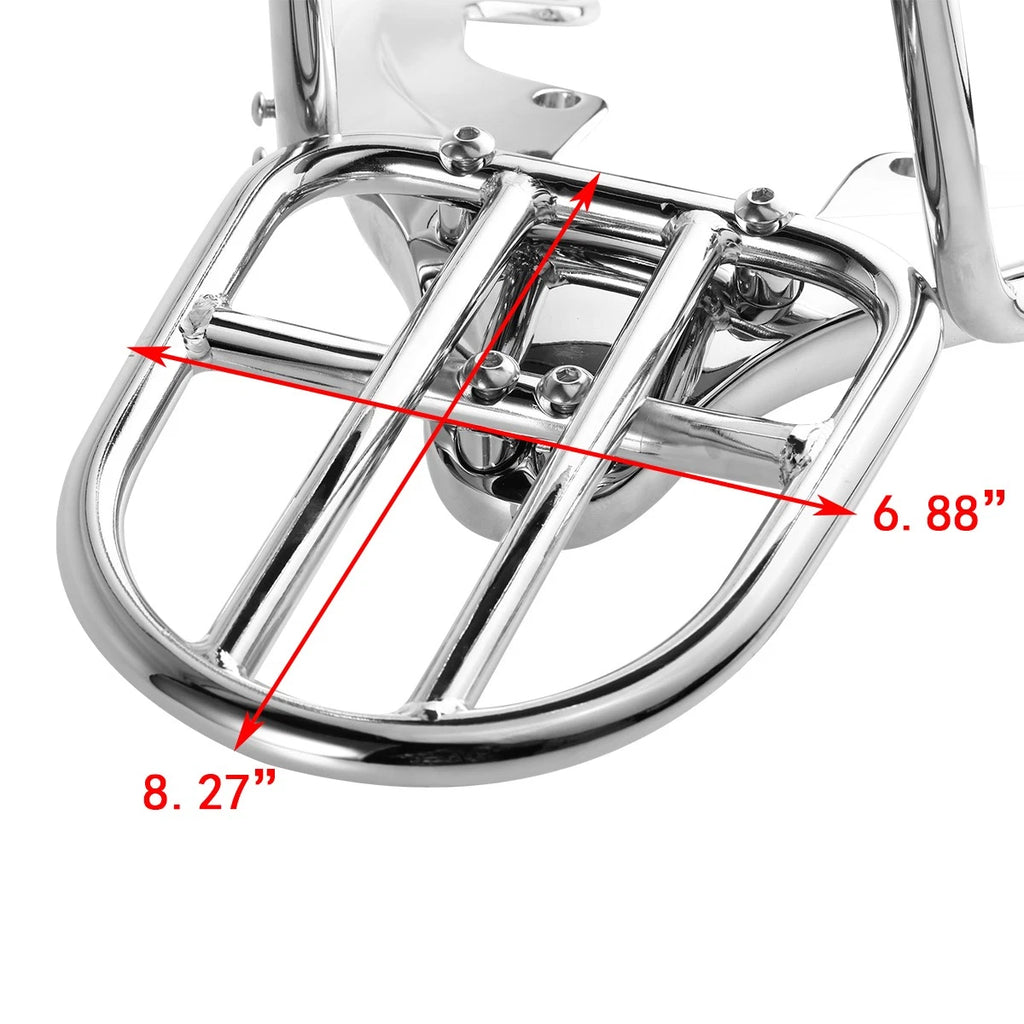 Sissy Bar Luggage Rack Base Plate for Harley V Rod VRSCAW VRSCDX VRSCX (2007–2011)