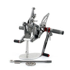 Rearsets Footpegs Pedals for Kawasaki ZX636C ZX-6R Ninja (2005–2006) Titan-color