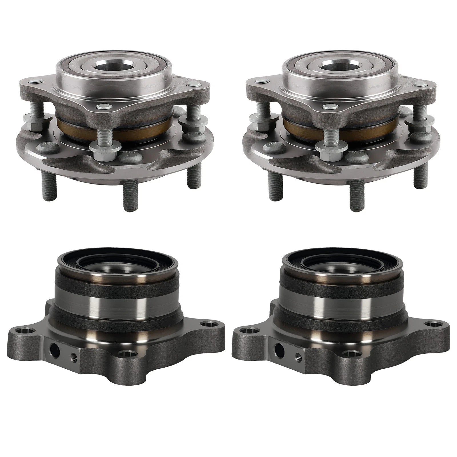 Set of 4 Front Rear Bearing Hub Assembly for Lexus GX460 (2010–2016)
