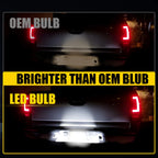 LED License Plate Light for Chevy Silverado 1500 2500 3500 (1999–2013)