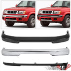 Front Center Bumper Filler Trim for Nissan Frontier (1998–2000)