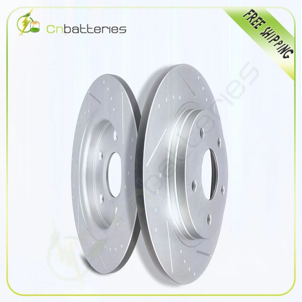 Rear Brake Discs Rotors for Chrysler Town & Country, Dodge Journey (2008–2012)