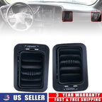2pc Dash AC Heater Air Vent Deflector for Silverado Sierra (1999–2006)