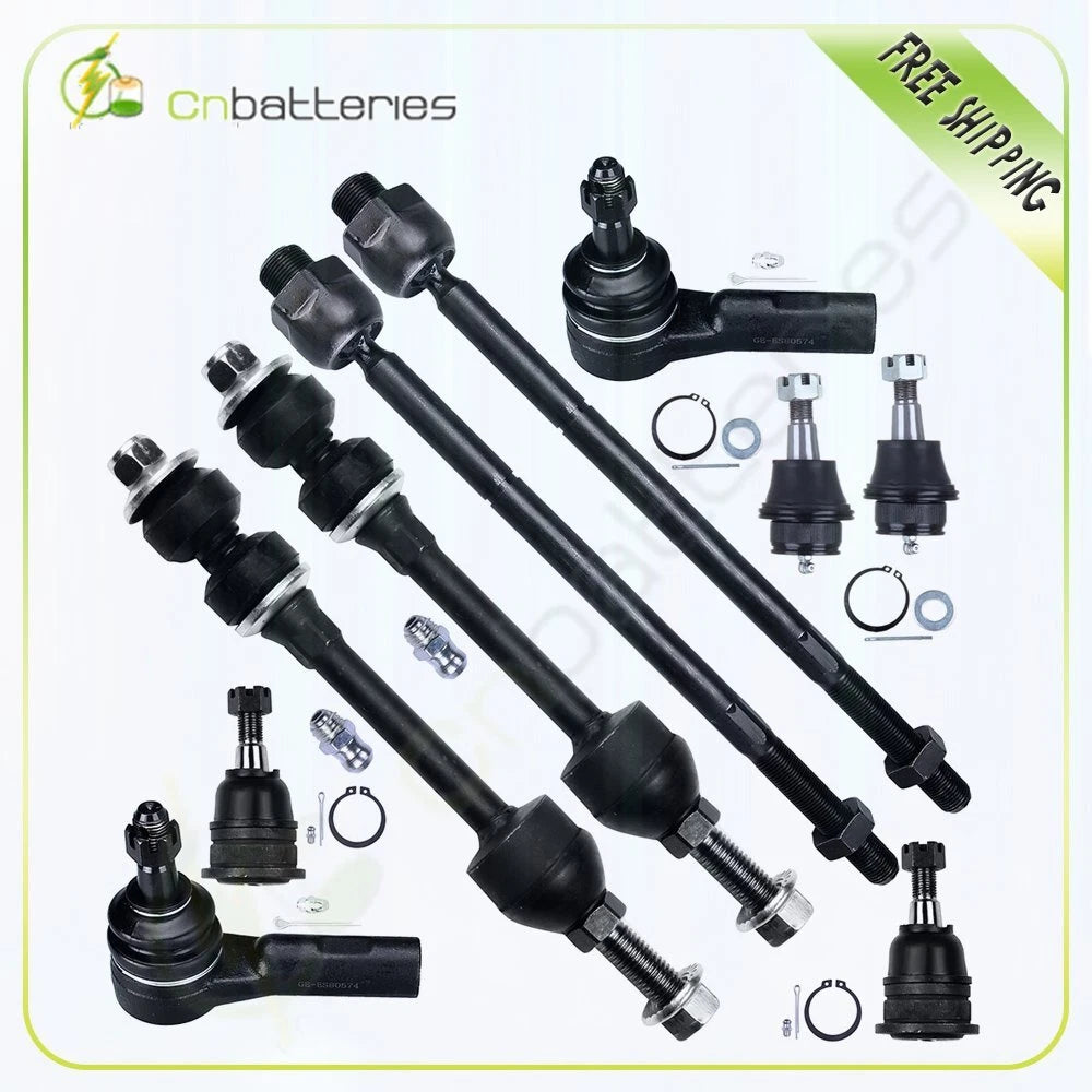 10pc Front Steering Ball Joint for Dodge Ram 1500 2WD (2006–2008)
