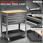 3 Drawer Rolling Tool Trolley Cabinet for Multiple Models (Lockable)