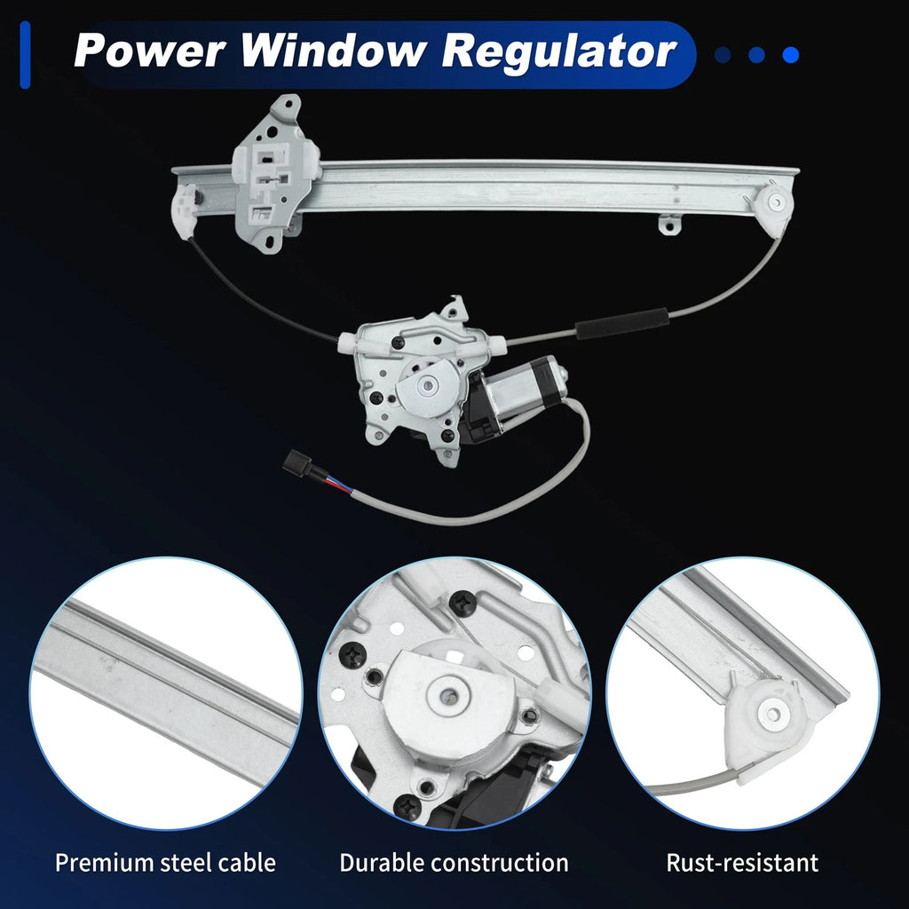 Front Right Power Window Regulator with Motor for Nissan Versa (2007–2012) No. 751210